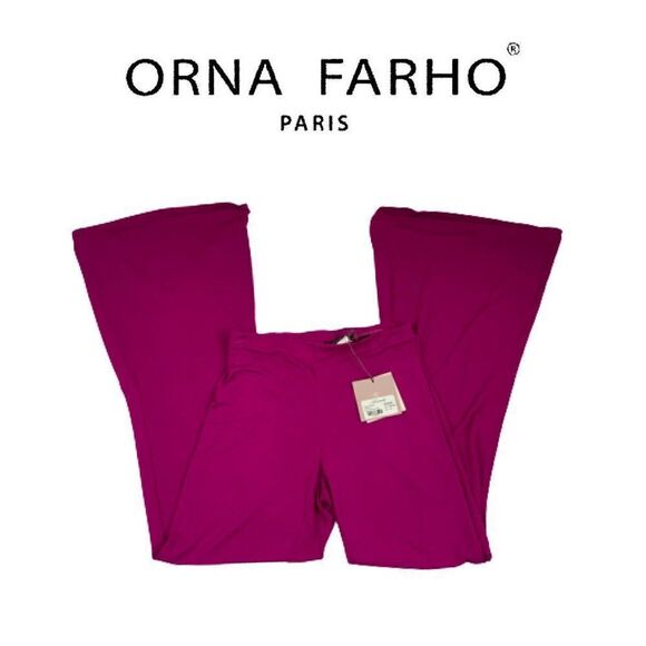 Orna Farho Designer Pink Pants. Sz S - Picture 1 of 5